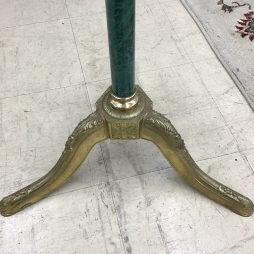 真鍮 ロココ調ビンテージ ポールハンガー Made in ITARY イタリア製