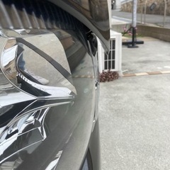 200系ハイエース　バットパネル　バットフェイス　ボンネット