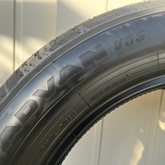 走行100キロ！YOKOHAMA ADVAN V03 225/60r18