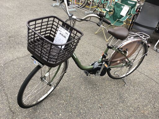 ★使用わずか★Panasonic パナソニック 電動自転車 BE-FD632G マットモスグリーン 26インチ /3段変速 26インチカルパワードライブユニット スタピタ2S  美品 堺市 石津【ジャングルジャングルサカイ石津店】