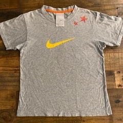 〈NIKE〉グレーTシャツレディスXS