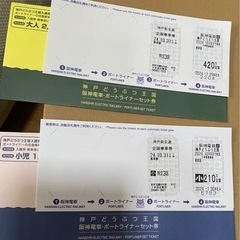 神戸どうぶつ王国片道切符 テーマパーク/遊園地