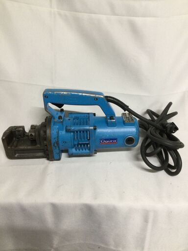 【北見市発】オグラ Ogura 電動油圧式鉄筋カッター HBC-19N 青 電動工具 鉄筋切断 油圧工具 コード長 4.5M (D5625mkmY)