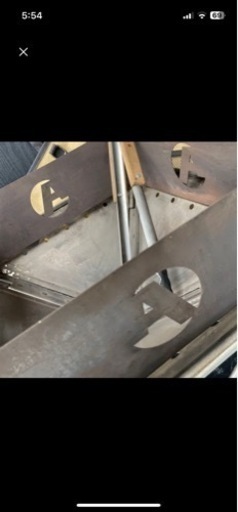 スノーピーク　焚き火台セット　アシモクラフト風防風よけ