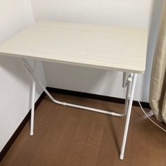 【ニトリ】折りたたみテーブル　家具 オフィス用家具 机