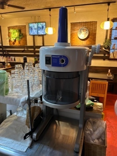 業務用電動かき氷機　初雪HB310A