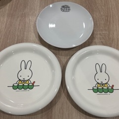 【まとめ売り】ミッフィー 平皿3枚