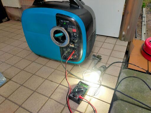 デンヨー インバーター発電機 GE-1600-IV 動作良好！ Denyo 