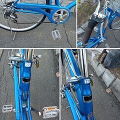 　シティサイクル自転車　2７インチ　6段切替　価格応談..