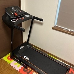 W*n様 BTM ルームランナー BTM ランニングマシン 家庭用 マット付き ルームランナー 電動 btm