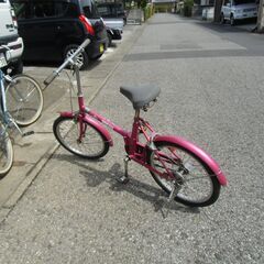 折り畳み式自転車20インチ　値下げしました　値下げしました