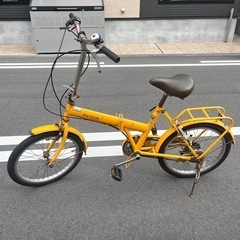 【サビあり】自転車 折りたたみ自転車