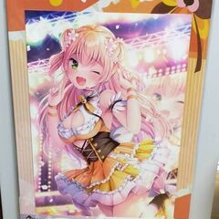 【新品】ホロライブ　一番くじ　ビジュアルボード《桃鈴ねね》【未開封】