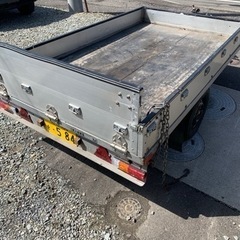 カーゴトレーラー 軽トレーラー ダンプ機能有り