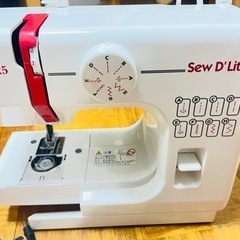 ジャノメ JANOME Sew D'Lite JA525家電 生...