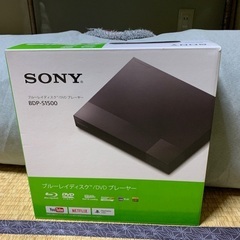 SONY ブルーレイ™️ DVDプレイヤー