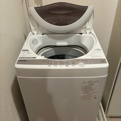 【良品】【日付指定】【割引あり】TOSHIBA 5kg洗濯機