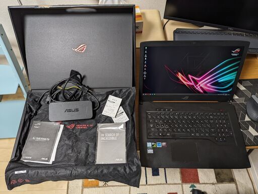 ASUS ROG GL703VM メモリ16GB GTX1060 SSD クリエイターにもゲーミングパソコンにもオススメです！