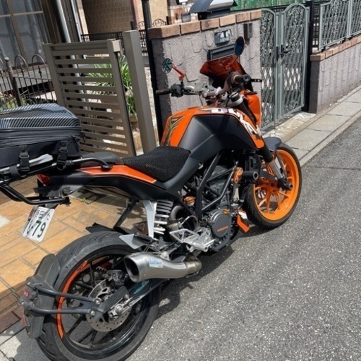 バイク ktm200デューク