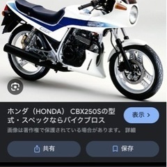 CBX250Sの画像