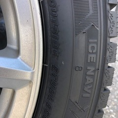 【新品未使用】GOODYEAR ICE NAVI8 185/55R16 スタッドレス４本セット