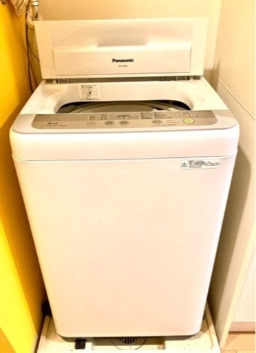 全自動洗濯機 5kg  Panasonic 2018年製