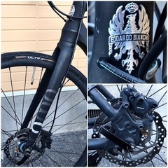Bianchi ビアンキ 定価17万円程 Roma1 最高峰 クロスバイク 油圧ディスク
