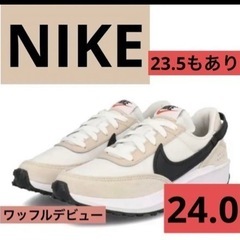 NIKE ワッフルデビュー 24cm レディース メンズ 靴 ス...