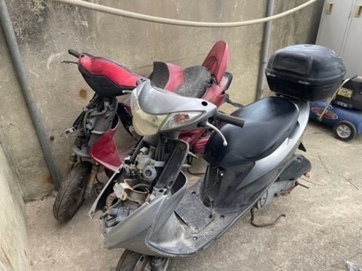 原付3台セット　アドレスV50 Z4  DIO 不動　部品取り 原付3台セット アドレスV50 Z4 DIO 不動 部品取り 原付3台セット アドレス