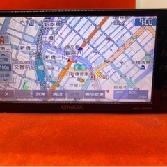 KENWOOD 美品　MDV-L503Wフルセグ　2023地図　新品バックカメラ