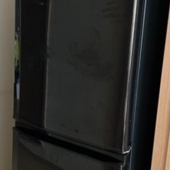 【2014年製MITSUBISHI】ブラック　146Ｌ冷蔵庫