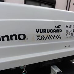 inno ルーフボックス BR603 白 中古 左開き ルーフBOX 小型車、軽自動車用 