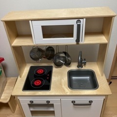 イケア IKEA DUKTIG ドゥクティグ おままごと用キッチ...