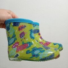 15cm ディズニー　レインブーツ　子供　靴