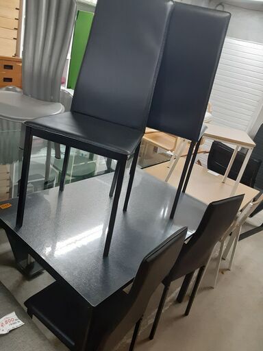 リサイクルショップどりーむ天保山店　No12611　ダイニングセット　イス×４