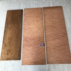 ベニヤ板 高度耐水合板（100×35cm暑さ5mm）2枚、板（9...