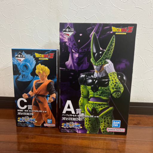 ドラゴンボール　一番くじ　未来への決闘　A賞.パーフェクトセル C賞.孫悟飯未来