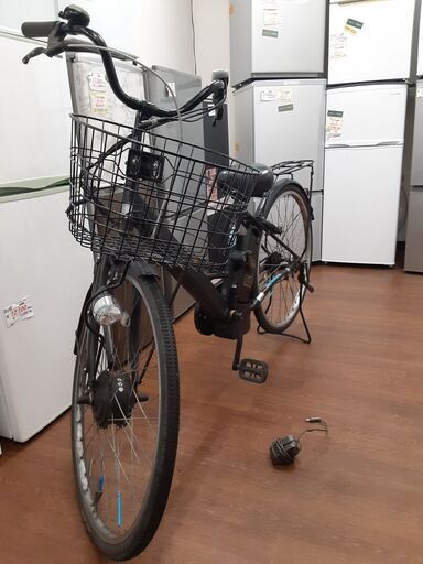リサイクルショップどりーむ天保山店　No1108　電動自転車　鍵付き　ライトNG