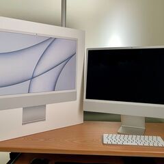 24インチ シルバー iMac 4.5K Retinaディスプレ...