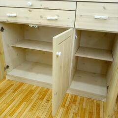 ☆ジモティ割あり☆ レンジボード ナチュラル クリーニング済 YJ2191