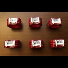 希少・未使用  ル・クルーゼ  ナプキンリング テーブルコーディネートに！　テーブルコーディネートに！