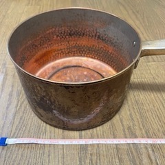 (取引決まり。)片手銅鍋(18cm)　