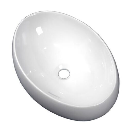 白陶器　楕円型洗面ボウル　SL35Q0　新品　在庫あり