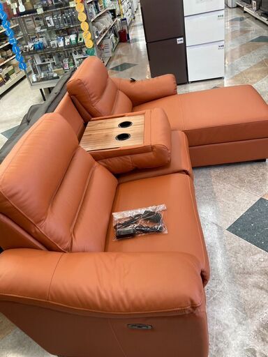 使用半年！！電動モーションカウチソファ/中村家具3分割お持ち帰り出来ます！！1320