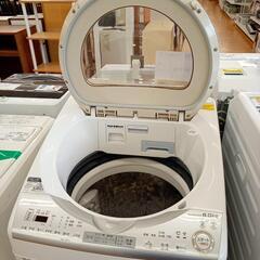 ☆ジモティ割あり☆ SHARP 洗濯機 18年製 8kg クリーニング済 YJ2195