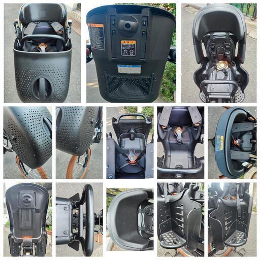 大容量12.3ah カラーコーデ ヤマハ パス キス ミニ アン 子供乗せ