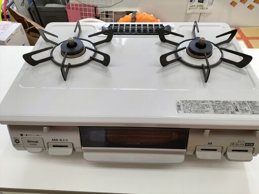 ★ジモティー割有★　リンナイ　都市ガス用　ガスコンロ　RT67JH　２０２１年製　IK-466