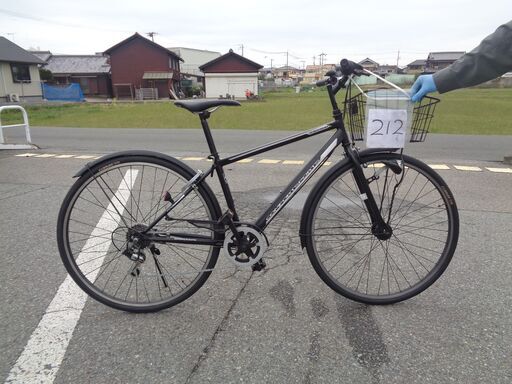 コンフォートスポーツ 6速 27インチ 軽快車 黒 （212）