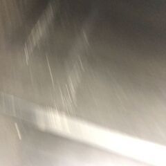 ☆ジモティ割あり☆ NITORI レンジ台 ブラック×ホワイト H100.5×D45×