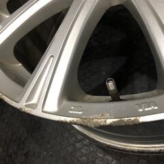 BRANDLELINE ブランドルライン 社外ホイール 18インチ 4本 7.5J5HPCD100+45 フォレスター XV プリウス等　(VHG394)